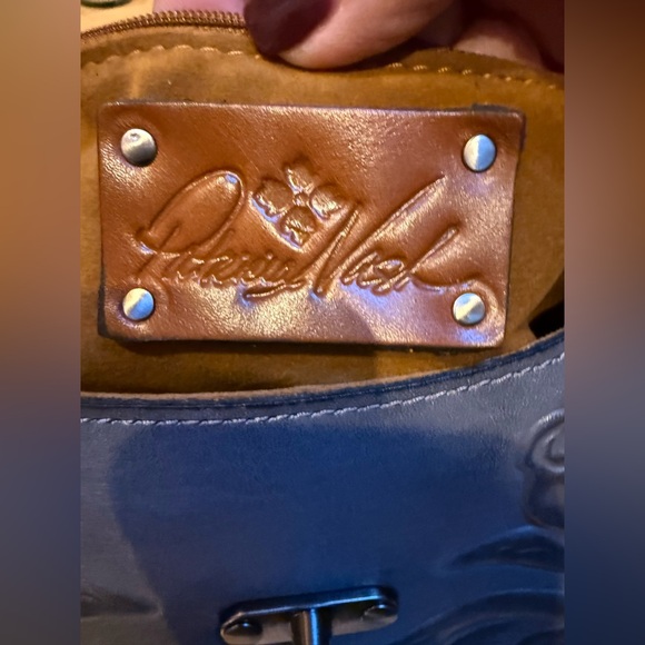 Patricia Nash Rose Tooling Collection Micaela Floral Leather Bag. NWOT - Picture 2 of 15